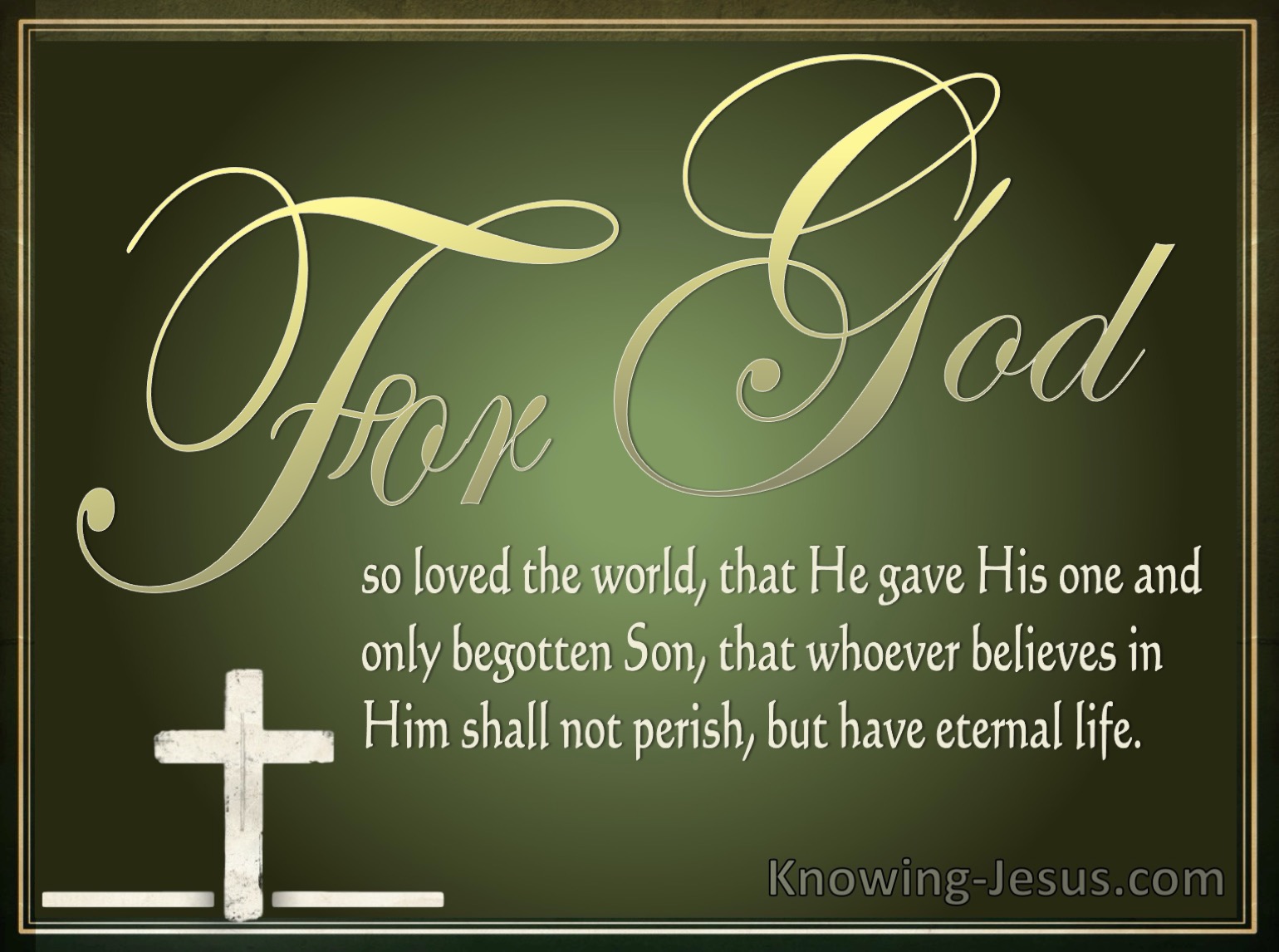 What Does John 3:16 Mean?